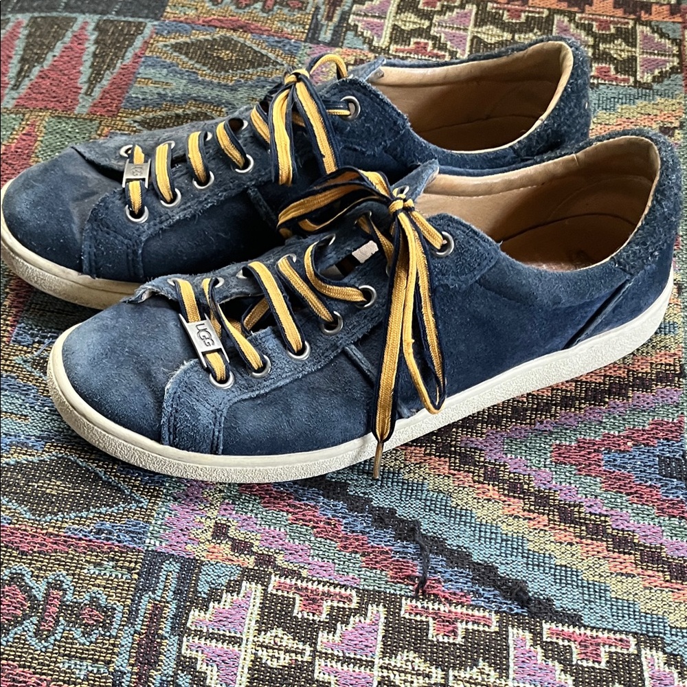 UGG Blue and Yellow Women's Sneakers